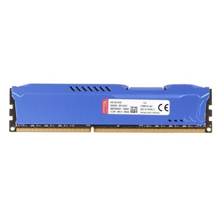 金士顿 (Kingston) 骇客神条 Fury系列 DDR3 1600 8GB 台式机内存 蓝色
