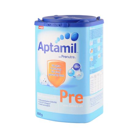 德国爱他美（Aptamil ）Pre段婴儿奶粉0-6个月 800g