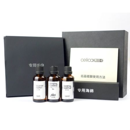 赛丽卡(celica) 汽车漆面镀晶Gts级Plus版套装 纳米无机结晶镀膜