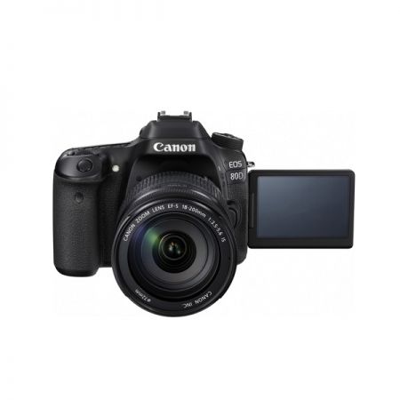 产地日本 进口佳能（Canon）EOS 80D单反相机套机(18-200 IS)