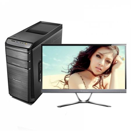 联想（Lenovo）锋行系列台式分体机K450e(i5-4460四核 8G 1T 2G独显) 台式主机+23英寸IPS显示器