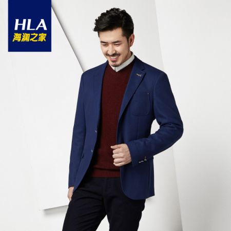 海澜之家/Heilan Home2016秋季新品男装单排扣休闲西服HWXAD3N063A
